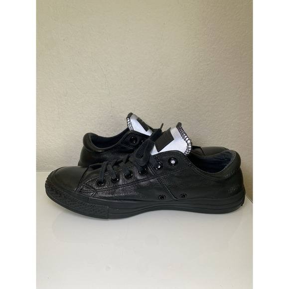 Chuck Taylor All Star Madison Reflective Converse Shoes9.5 Leather Black 553424C - Picture 10 of 16
